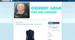 Desktop Screenshot of chubbygagafash.blogspot.com