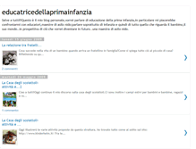 Tablet Screenshot of educatricedellaprimainfanzia.blogspot.com
