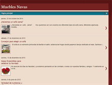 Tablet Screenshot of mueblesnavas.blogspot.com