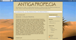 Desktop Screenshot of antigaprofecia.blogspot.com