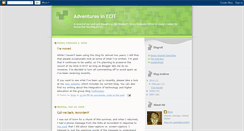 Desktop Screenshot of ecitadventures.blogspot.com