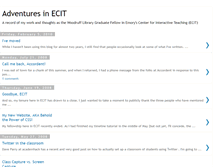 Tablet Screenshot of ecitadventures.blogspot.com