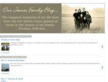 Tablet Screenshot of ourjamesfamilyblog.blogspot.com
