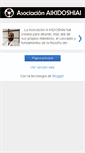 Mobile Screenshot of aikidoshiai.blogspot.com