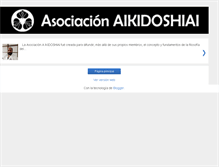 Tablet Screenshot of aikidoshiai.blogspot.com