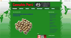 Desktop Screenshot of cannabisperu.blogspot.com