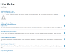 Tablet Screenshot of hilmiahiskali.blogspot.com