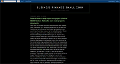 Desktop Screenshot of business-finance-small-zion.blogspot.com