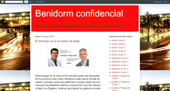 Desktop Screenshot of benidormconfidencial.blogspot.com