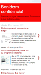 Mobile Screenshot of benidormconfidencial.blogspot.com