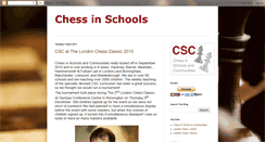 Desktop Screenshot of chessinschools.blogspot.com