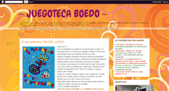 Desktop Screenshot of juegotecaboedo.blogspot.com