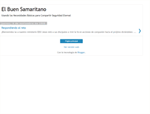 Tablet Screenshot of elbuensamaritano-ebv.blogspot.com