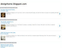 Tablet Screenshot of dezignhome.blogspot.com