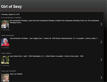 Tablet Screenshot of girlofsexy.blogspot.com