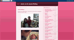 Desktop Screenshot of joshandlizridley.blogspot.com