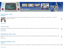 Tablet Screenshot of gamekenangan.blogspot.com