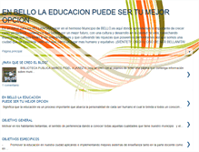 Tablet Screenshot of educacioneslamejoropcionbelloprom2011.blogspot.com