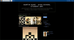 Desktop Screenshot of martinkanestudentart.blogspot.com