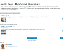 Tablet Screenshot of martinkanestudentart.blogspot.com