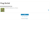 Tablet Screenshot of frogorchid.blogspot.com