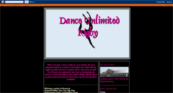 Desktop Screenshot of danceunlimitedrigby.blogspot.com
