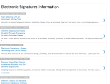 Tablet Screenshot of esignature.blogspot.com