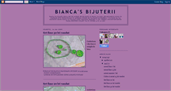 Desktop Screenshot of biancahandmadebijuterii.blogspot.com