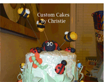 Tablet Screenshot of creativecakesbychris.blogspot.com