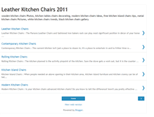 Tablet Screenshot of leatherkitchenchairs.blogspot.com