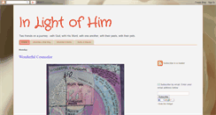 Desktop Screenshot of inlightofhim.blogspot.com