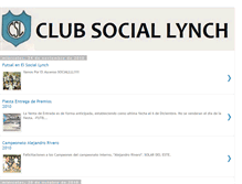 Tablet Screenshot of clubsociallynch.blogspot.com