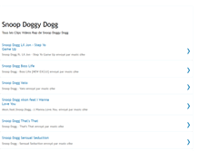 Tablet Screenshot of music-zike-snoop-dogg.blogspot.com