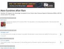 Tablet Screenshot of moresunshineafterrain.blogspot.com