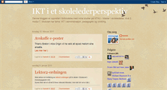 Desktop Screenshot of hanneh-skolelederikt.blogspot.com