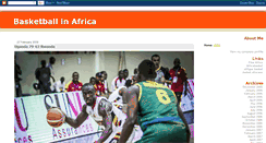 Desktop Screenshot of basket-in-africa.blogspot.com