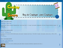 Tablet Screenshot of cosplaysonora.blogspot.com