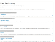 Tablet Screenshot of livethejourney.blogspot.com