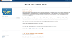 Desktop Screenshot of magmasystems.blogspot.com