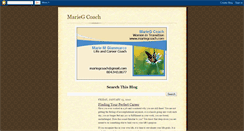 Desktop Screenshot of mariegcoach.blogspot.com