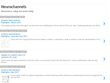 Tablet Screenshot of neurochannels.blogspot.com