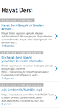 Mobile Screenshot of hayat-dersi.blogspot.com