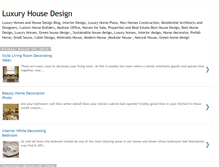 Tablet Screenshot of luxury-house-design.blogspot.com