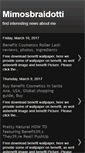 Mobile Screenshot of mimosbraidotti.blogspot.com
