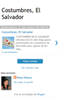 Mobile Screenshot of costumbres-micunaelsalvador.blogspot.com