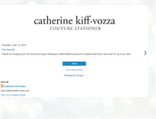 Tablet Screenshot of catherinekiff-vozza.blogspot.com