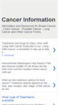 Mobile Screenshot of help-cancer.blogspot.com