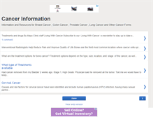 Tablet Screenshot of help-cancer.blogspot.com