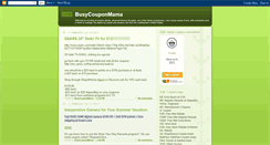 Desktop Screenshot of busycouponmama.blogspot.com