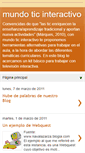 Mobile Screenshot of mundoticinteractivo.blogspot.com